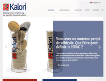 Tablet Screenshot of kalori.com